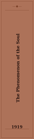 The Phenomenon of the Soul